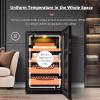 YQDDM 70L Electric Humidor, 400 Counts Cigar Humidor Cabinet with Cooling Temperature Control, Built-in LED Light, Cedar Wood Humidor view 3