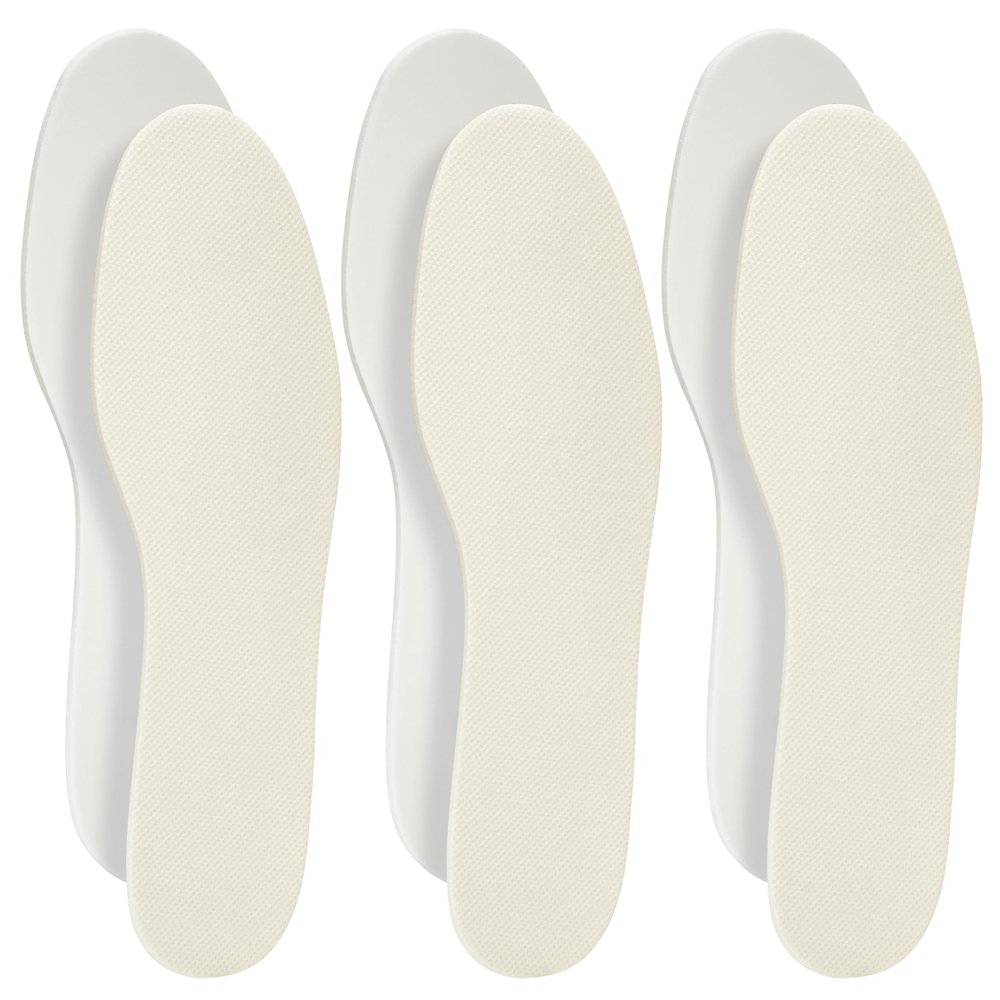 Comfwalk Shoe Filler Insert - Full Length Daily Latex Foam Shoe Inserts, Shoe Insoles for Shoes That are Too Big, 3 Pairs (EU 36, US Women 6)