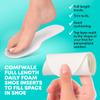 Comfwalk Shoe Filler Insert - Full Length Daily Latex Foam Shoe Inserts, Shoe Insoles for Shoes That are Too Big, 3 Pairs (EU 36, US Women 6) view 3