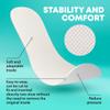 Comfwalk Shoe Filler Insert - Full Length Daily Latex Foam Shoe Inserts, Shoe Insoles for Shoes That are Too Big, 3 Pairs (EU 36, US Women 6) view 4