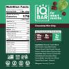 IQBAR Brain and Body Clean Plant Protein Bars - Chocolate Mint Chip - 36 Bars - Keto, Vegan, High Fiber, Gluten and Dairy Free, Low Sugar Snack with Nutrients for Focus, Energy, Meal Replacement view 2