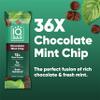 IQBAR Brain and Body Clean Plant Protein Bars - Chocolate Mint Chip - 36 Bars - Keto, Vegan, High Fiber, Gluten and Dairy Free, Low Sugar Snack with Nutrients for Focus, Energy, Meal Replacement view 3