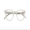 eyebobs - Waylaid | Premium Reading Glasses for Men and Women | Round Frame for Average Faces, Milky White, 1.00 view 2