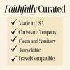 Travel Pack - The Miracle Meal Pre-Filled Traditional Communion Cup - Bag of 25 with Wafer and 100% Concord Grape Juice view 4