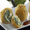 Stuffed Foods Spinach & Artichoke Bites, Frozen, 200 pcs, 4 packs of 2.34 lbs each, Gourmet Appetizers, Crispy Panko Coated view 1
