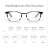 eyebobs - Boardroom | Premium Reading Glasses for Men and Women | Square Frame for Average Faces, Hunter Green and Blue, 3.50 view 4