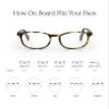 eyebobs - On Board | Premium Reading Glasses for Men and Women | Rectangle Frame for Average Faces, Navy and Mahogany Tortoise, 2.75 view 4