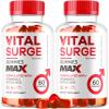 (2 Pack) Vital Surge - Vital Surge for Men, Max Maximum Strength 1050 MG, VitalSurge Supplement Support Gummy Advanced Formula, Premium Vitamin Gomitas (120 Gummies) view 1