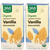 365 by Whole Foods Market, Organic Unsweetened Vanilla Almond Milk, 32 Fl Oz (Pack of 2) view 1