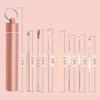 CEUMEA Ear Wax Removal Kit Earwax Removal Kit Ear Wax Cleaner Tool Set Ear Cleaning Kit Portable Stainless Steel with Keychain Box 7 Pcs Ear Pick view 2