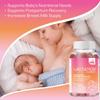 Mood Mingle Lactation and Postpartum Support Gummies - with Blessed Thistle, Fennel Seed, Milk Thistle, Moringa, Sunflower Lecithin, Vitamin D3 & B12 - Increase Milk Supply Milk Production view 3
