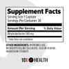 10X Health Berberine Supplement 500mg - Contains Dihydroberberine Supplement for Better Absorption - Supports Cardiovascular & Gut Health Supplements for Women & Men - 30 Capsules view 2