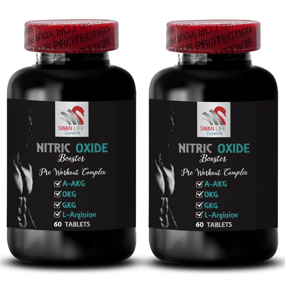 Endurance mix - NITRIC OXIDE BOOSTER - nitric oxide, nitric oxide supplements for men, nitric oxide booster supplement, workout recovery, exercise fuel, training formula 2 Bottle 120 Tablets