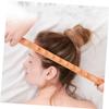 Hoement Professional Massage Stick Wooden Muscle Roller Teeth for Back Belly Massage view 3