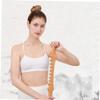 Hoement Professional Massage Stick Wooden Muscle Roller Teeth for Back Belly Massage view 4
