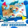 Blue Sharks Gummy Candy, Blue Raspberry Flavor (1 Pound Bag) view 3