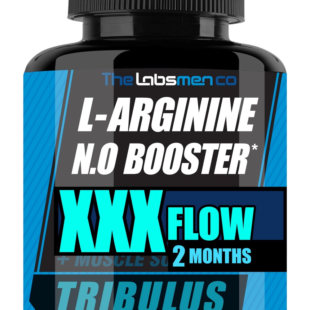 THELABSMENCO L Arginine Nitric Oxide Supplements for Men - Happy Wife, Happy Nights Help Increase Blood Flow Circulation, Muscle Pump Pre Workout, Male Endurance w/Tribulus - 2 Mons