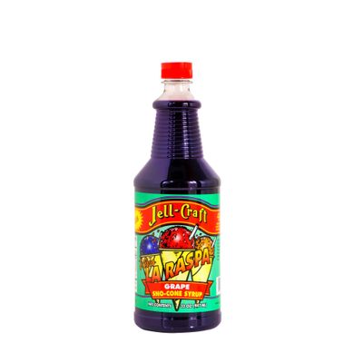 1-Pack Shaved Ice Syrup - Grape Flavor, Coffee, Slushie, Soda, and Drink Mixes 32oz Bottles 15680-32OZ-Grape-1PK-2D