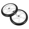 Gatuida 2pcs Electric Wheelchair Replacement Wheels Multi-functional Noiseless Caster Wheels for Shopping Carts Office Chairs and More view 1