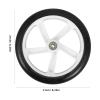 Gatuida 2pcs Electric Wheelchair Replacement Wheels Multi-functional Noiseless Caster Wheels for Shopping Carts Office Chairs and More view 2