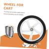 Gatuida 2pcs Electric Wheelchair Replacement Wheels Multi-functional Noiseless Caster Wheels for Shopping Carts Office Chairs and More view 3