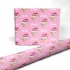 xmeasecos Personalized Name Christmas Wrapping Paper with Photo, Custom Christmas Gifts Packing Paper for Boys Girls, Customized Gift Wrap Paper Rolls Xmas Paper for Kid Men Women Birthday Party Black view 4