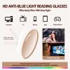 Myfeasy Photochromic Bifocal Reading Glasses Titanium Frameless Men's Reading Glasses UV400 Anti-blue Light Glasses view 4