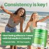 Body Deodorizing Supplement, Natural Internal Odor Control Pills for Men & Women, Chlorophyll Capsules for Skin, Breath, and Gut Health (60 Capsules) view 4
