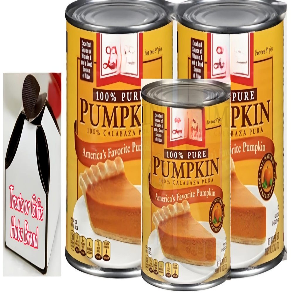 100% Pure Pumpkin, 29 oz., 3 pk, For Pies, Baking, Smoothie