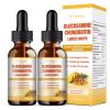 (2 Packs) Glucosamine Chondroitin MSM Support Joint Health - Chondroitin Sulfate Supplement Turmeric, Quercetin, Bromelain, MSM Oil view 1