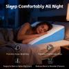 COLDHUNTER Wedge Pillow for Sleeping, 7.5" Bed Wedge After Surgery, Back Pain Relief, Memory Foam Pillow Triangle Incline Wedge for Back Support, Leg Elevation view 3