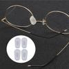 10pairs Unisex Soft Silicone Nose Pad Adhesive Silicone Nose Pad Push-in Eyeglass Nose Pad view 3