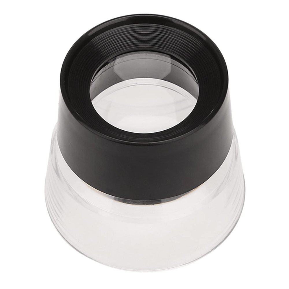 10X Jewelers Loupe Magnifier Jewelry Eye Loop Monocle- Pocket Glass For Watch Repair Stamps