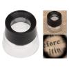 10X Jewelers Loupe Magnifier Jewelry Eye Loop Monocle- Pocket Glass For Watch Repair Stamps view 2