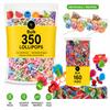 Bulk Variety Pack 510 Total Pieces (350 Lollipops + 160 Pops), Individually Wrapped Assorted Flavors, Party Favors for Kids, Birthday, Halloween, Events, Pinata Candy RingPopps Lollipops (510 COUNT VARIATION BULK) view 2