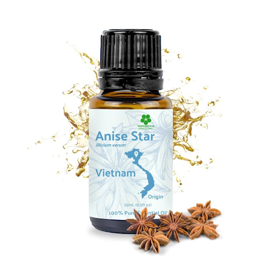 Nature Packaged Star Anise Essential Oil - Direct from Malagassi Essential Oils - Premium Star Anise Seed Oil for Aromatherapy, Diffuser, Candle, Soap, Skin and Hair (8oz)
