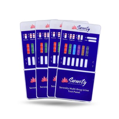 10 Panel Drug Test Dip Cards, Tests for 10 Commonly Abused Drugs, 99% Accurate, Fast Results, CLIA Waived, Easy-Read (25)