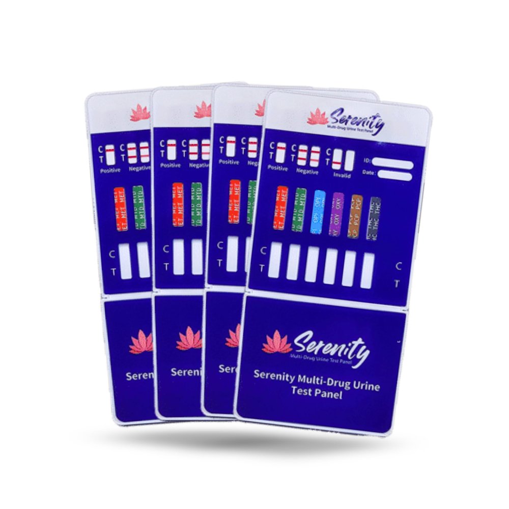 10 Panel Drug Test Dip Cards, Tests for 10 Commonly Abused Drugs, 99% Accurate, Fast Results, CLIA Waived, Easy-Read (25)
