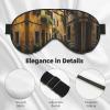 Italian Old Street Print Sleep Eye Mask for Men Women,Night Blindfold, Breathable Soft Eye Shade Cover for Travel view 4
