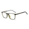 HELES Fashion TR90 Full Rim Spring Hinge Reading Glasses Blue Light Blocking Eyeglass Anti-reflection UV Coating Reader-Green||+1.50 Strength view 1