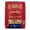Barilla Al Bronzo Fusilloni Pasta (1 lb), Bronze Cut Pasta Created from High Quality Durum Wheat, Imported from Italy, Non-GMO, Kosher view 1