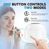 Hoffeins Ultrasonic Retainer Cleaner Machine 45kHz 200ml Portable Ultra Sonic Retainer Cleaner for Dental Retainer Mouth Guards Aligner Night Guard Braces Toothbrush Jewelry view 2