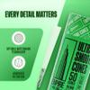 Empire Rolling - Pack of 3 Tubes - 50 Premium Ultra Smooth (Green) Pre-Rolled Unbleached Fibers Cones  Organic, Natural, 1.25" 1 1/4 Size, Perfect for Fine Blends view 2