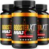 (3 Pack) Booster XT For Men, MAX Strength Men's Supplement, Booster XT, Booster XT for Men Reviews, BoosterXT, Booster XT Reviews, Buster XT, Booster X T Capsules Pro Supplement Pastilla, 180 Capsules view 1