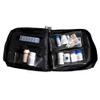 Cardinal bag supplies Large Medicine Bag Includes Pill Box and Removable Clear Bags, Prescription Bottle Organizer, Travel Carry Case, Combination Lock,12" x 10" x 2" (Black) view 2