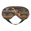 Africa Giraffe Majestic Tree Print Block Out Light Eye Sleep Mask,Soft Breathable Eye Cover, for Sleeping Travel Home Nap view 1