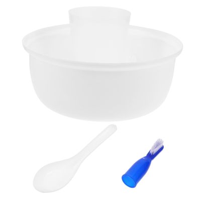 GRIRIW Prison Supply Bowl Cup Spoon Toothbrush for Secure Personal Care Detention Centers Made from Safe Materials for Daily Use