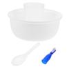 GRIRIW Prison Supply Bowl Cup Spoon Toothbrush for Secure Personal Care Detention Centers Made from Safe Materials for Daily Use view 1