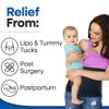 Abdominal Binder Post Surgery Tummy Tuck | Postpartum Belly Band Wrap | Post C Section Belly Binder | Stomach Compression Hernia Belt For Men or Women After Pregnancy Hysterectomy XXXL view 2
