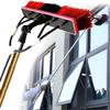 5~12m Window Cleaning Equipment, Outdoor Window Cleaner, Extendable Conservatory Roof Cleaner, Cleaning Photovoltaic and Solar Panels Solar Panel Cleaning Brush,35cmHeadGold-7m/22.97in view 1